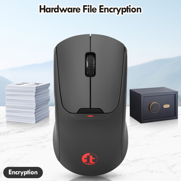 Can a wireless fingerprint mouse only be used for quick logon to the system?