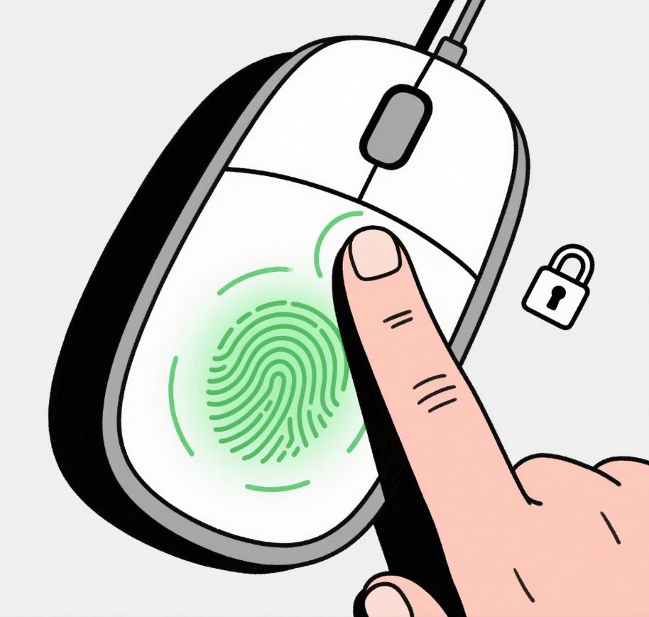 Wireless Fingerprint Mouse: How It Works, Features & Security Benefits