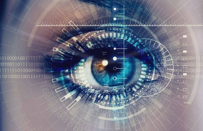 Eyeball-controlled mouse