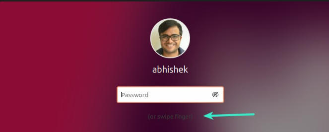 Using fingerprint login on Ubuntu systems.